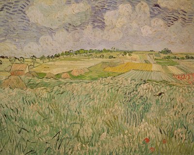 Die Ebene bei Auvers, 1890 von Vincent van Gogh